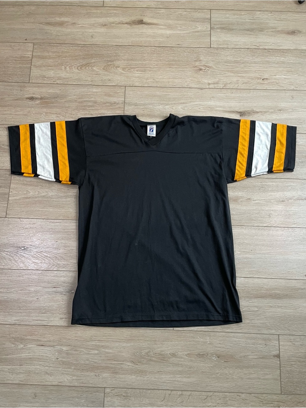 Vintage Logo 7 Blank Steelers Jersey T-Shirt